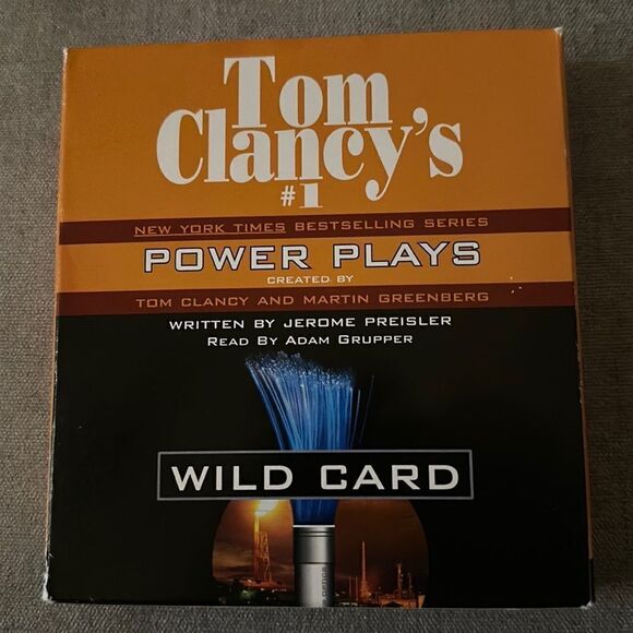 Tom Clancy’s “Power Plays Wild Card” Audiobook! - Picture 5 of 5